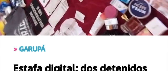 Estafa digital: dos detenidos y millonario perjuicio a una farmacia