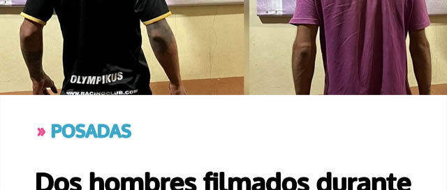 Dos hombres filmados durante un robo fueron detenidos tras un rápido operativo