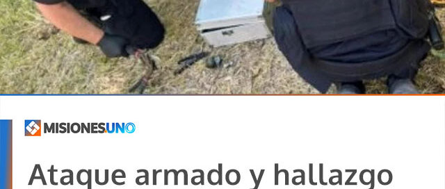 Ataque armado y hallazgo de explosivos cerca de un gasoducto en plena actividad de gendarmes