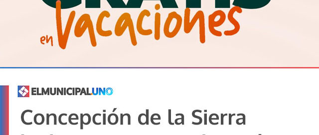 Concepción de la Sierra invita a una nueva jornada de Cine Gratis en Vacaciones este viernes